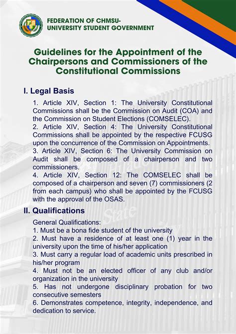 Federation of CHMSU.